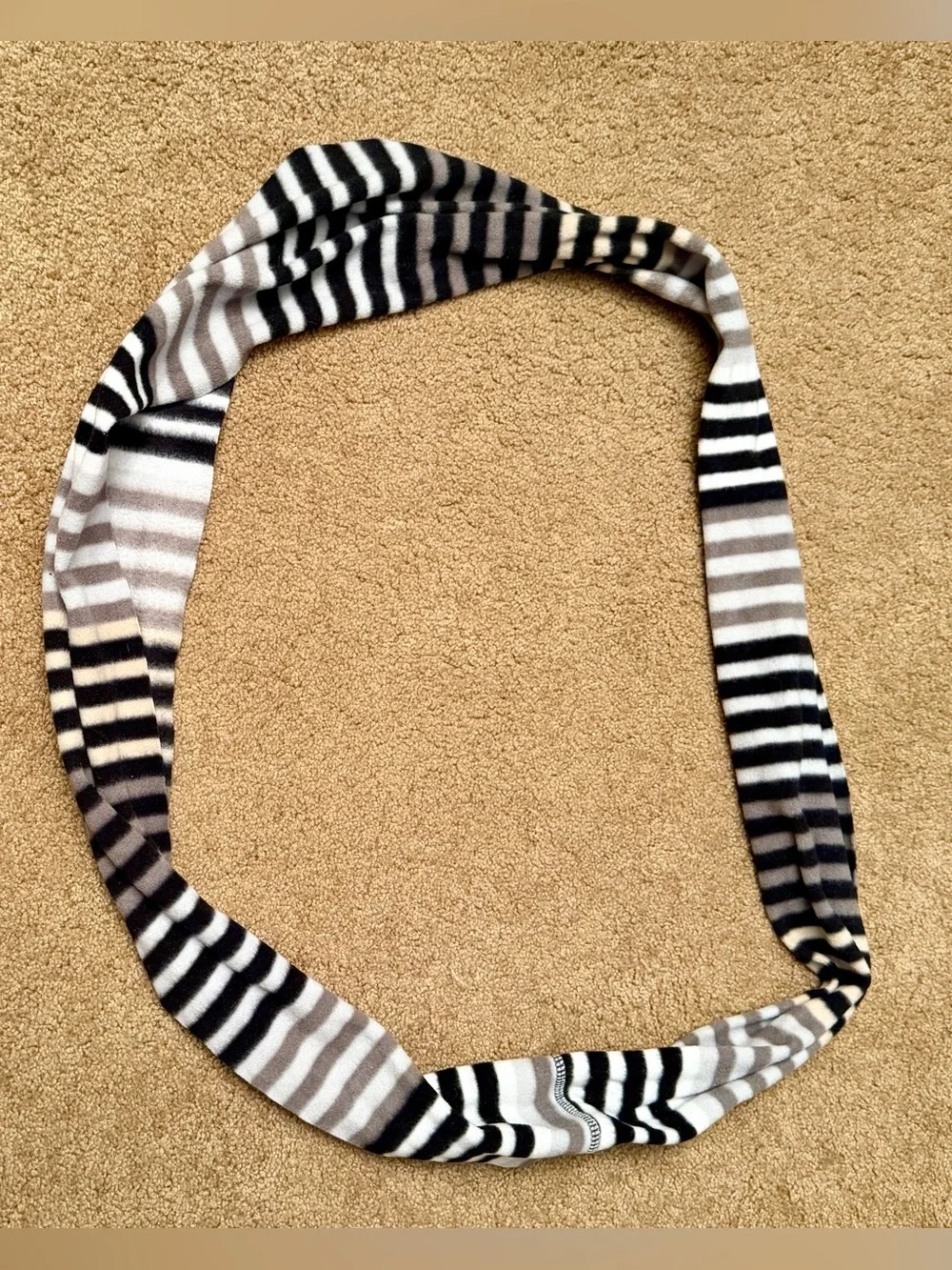 Old Navy Fleece Infinity Striped Ring Scarf